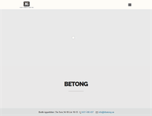Tablet Screenshot of kibetong.se
